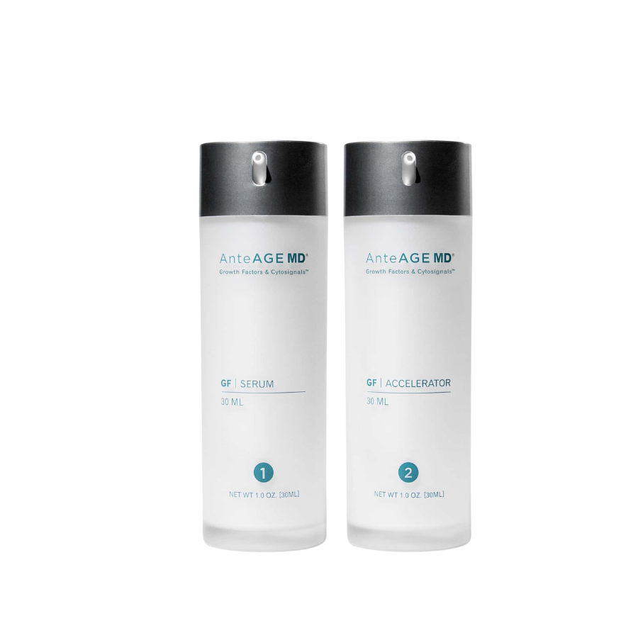 AnteAGE MD System includes AnteAGE MD Serum and AnteAGE MD Accelerator