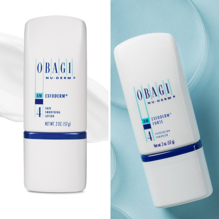 Exfoderm® vs. Exfoderm® Forte: What's the difference?