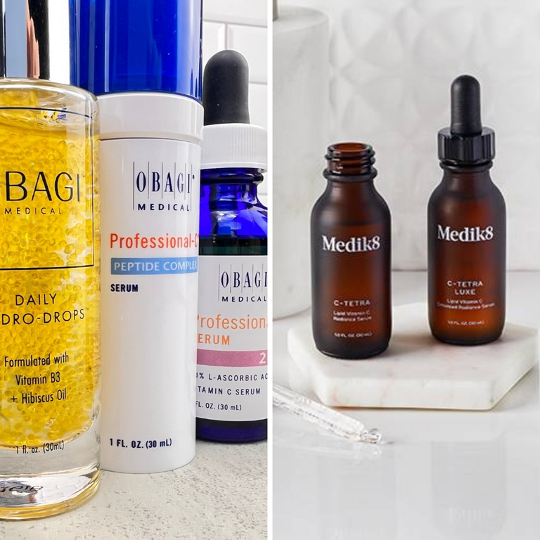 Obagi medical vs Medik8 skincare brands