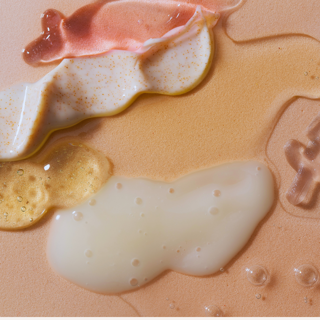 Skincare serums and at-home face masks